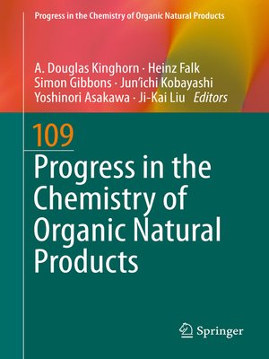 cover image of Progress in the Chemistry of Organic Natural Products 109